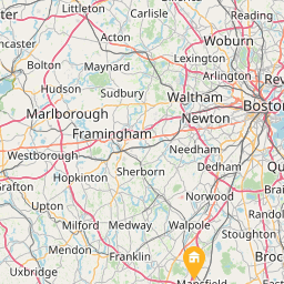 Courtyard Boston Foxborough/Mansfield on the map